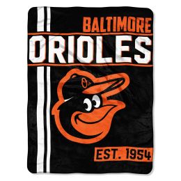Orioles OFFICIAL Major League Baseball, "Walk Off" 46"x 60" Micro Raschel Throw by The Northwest Company - 1MLB/05903/0003/RET