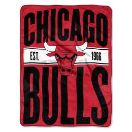 Bulls OFFICIAL "Clear Out" Micro Raschel Throw - 1NBA/05902/0004/RET
