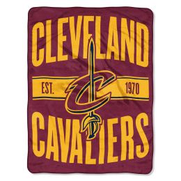 Cavaliers OFFICIAL "Clear Out" Micro Raschel Throw - 1NBA/05902/0005/RET