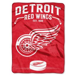Red Wings OFFICIAL National Hockey League, "Inspired" 60"x 80" Raschel Throw by The Northwest Company - 1NHL/08020/0006/RET