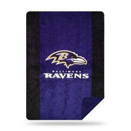 Ravens OFFICIAL Denali Sliver Knit Throw - 1NFL/36100/0077/RET