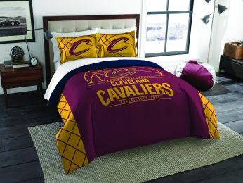 Cavaliers OFFICIAL "Reverse Slam" King Comforter & Shams Set - 1NBA/85800/0005/EDC