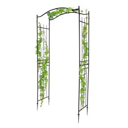 Bridge Roof Wrought Iron Arches Plant Climbing Frame RT