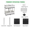 4Pcs Free Splicing Injection Planting Box White