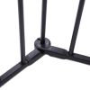 5-Panel Metal Baby Playpen Fireplace Safety Fence, Extra Wide Barrier Gate for Indoor Baby/Pet /Christmas Tree XH