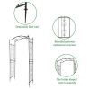 Bridge Roof Wrought Iron Arches Plant Climbing Frame RT