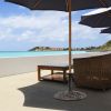 Outdoor Garden Pool Heavy Duty Round Umbrella Base Stand 23-lbs 17 3/4 Inch
