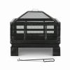 Joseph 24'' H x 26'' W Steel Wood Burning Outdoor Fire Pit