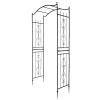 Bridge Roof Wrought Iron Arches Plant Climbing Frame RT