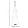 Christmas Cone Tree Cold White 500 LEDs 39.4"x118.1"