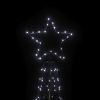 Christmas Cone Tree Cold White 500 LEDs 39.4"x118.1"