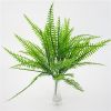 2Pcs Artificial Plants Realistic Plastic Fake Green Plant for Home Decor