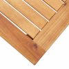 Garden Coffee Table 23.6"x23.6"x14.2" Solid Acacia Wood