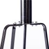Propane Patio Heater with Wheels Outdoor Heater 47,000BTU Black
