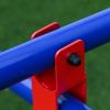 Outdoor Backyard Multiple Kids Playground Equipment 4 Seat Seesaw Teeter Totter For  Active Play 3-8 Years Old