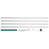 Sectional Flagpole Aluminum 244.1"