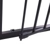 5-Panel Metal Baby Playpen Fireplace Safety Fence, Extra Wide Barrier Gate for Indoor Baby/Pet /Christmas Tree XH