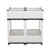 4Pcs Free Splicing Injection Planting Box White