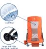 Outdoor Beach Chair High Back Folding Mesh Low Seat Sand Chair,1 Pack