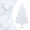 Artificial Christmas Tree with LEDs&Thick Branches White 94.5"