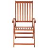 Folding Patio Chairs 4 pcs Solid Acacia Wood