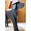 Wooden Tabletop Christmas Labrador