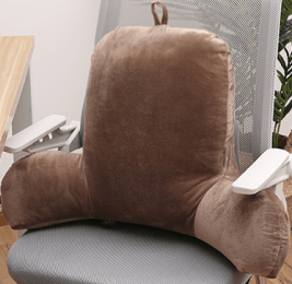 Sponge Cushion Memory Cotton Seat (Color: Brown)