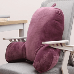 Sponge Cushion Memory Cotton Seat (Color: Purple)