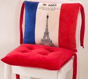 Cartoon Siamese Cushion Back (Color: Tower)