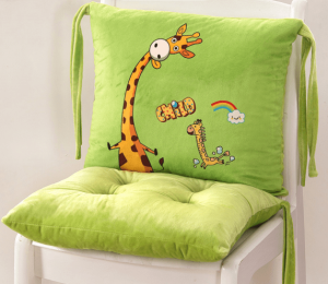 Cartoon Siamese Cushion Back (Color: Giraffe)