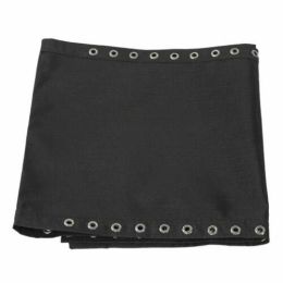 Replacement Fabric Cloth for Foldable Non-Gravity Chairs Folding Sling Chair (Color: Black)