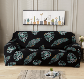 Modern simple printing all-inclusive sofa cover (Color: G)