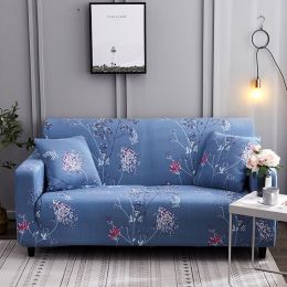 Modern simple printing all-inclusive sofa cover (Color: E)