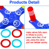 2PCS Inflatable Pool Ring Toss Game Floating Swimming Pool Cactus Ring Toys Set