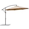 9.8FT Outdoor Adjustable  Hanging Patio Umbrella-big