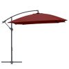 8.7FT Outdoor Adjustable  Hanging Patio Umbrella-small
