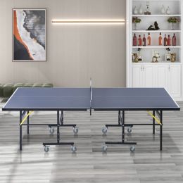 Advantage thicker version can be moved and folded Competition-Ready Indoor & Outdoor Table Tennis Table (Panel thickness: 12mm)