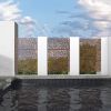 6.5 ft. H x 4 ft. W Laser Cut Metal Privacy Screen, 24"*48"*3 panels