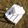Outdoor Side Table,Weather Resistant Coffee End Table for Patio,Easy to Assemble