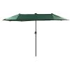 Iuno 13\'*6.5\' Solar Light Market Umbrella