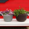 Flowerpot Fade-less Fall-resistant Ornamental Drain Hole Eco-friendly Plant Pot Plant Accessories