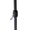 15FT Patio Double-Sided Umbrella with Solar LED Lights, Outdoor Market Umbrella with 48 Solar Powered LED Lights & Crank