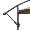 9.8FT Outdoor Adjustable  Hanging Patio Umbrella-big