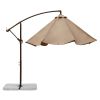 9.8FT Outdoor Adjustable  Hanging Patio Umbrella-big