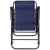 Outdoor Patio Headrest Folding Zero Gravity Rocking Chair