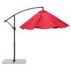 9.8FT Outdoor Adjustable  Hanging Patio Umbrella-big