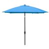 8.7FT Outdoor Adjustable  Hanging Patio Umbrella-small