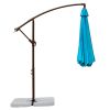 9.8FT Outdoor Adjustable  Hanging Patio Umbrella-big