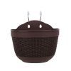 Flowerpot Fade-less Fall-resistant Ornamental Drain Hole Eco-friendly Plant Pot Plant Accessories