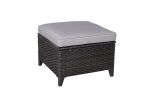5 PCS Wicker Patio Conversation Seating Set with Cushions